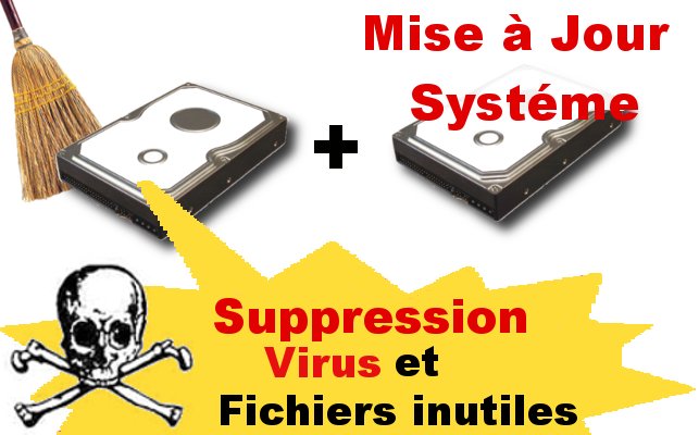 dépannage informatique albi - nettoyage virus et fichiers + mise à jour